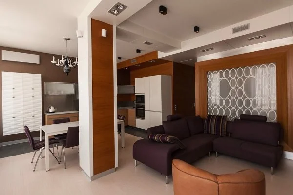 12 Living Room Column Decoration Ideas
