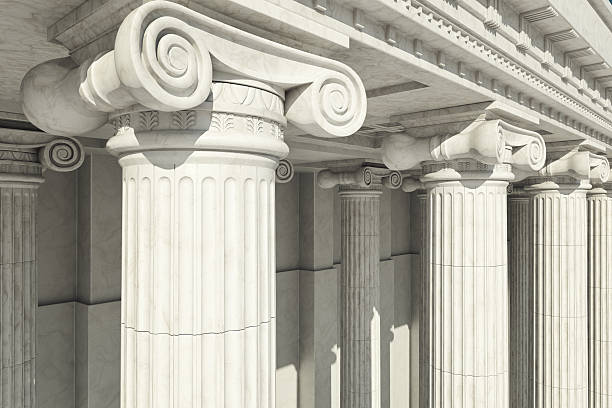 The Neoclassical Column: A Timeless Feature in the Long An House
